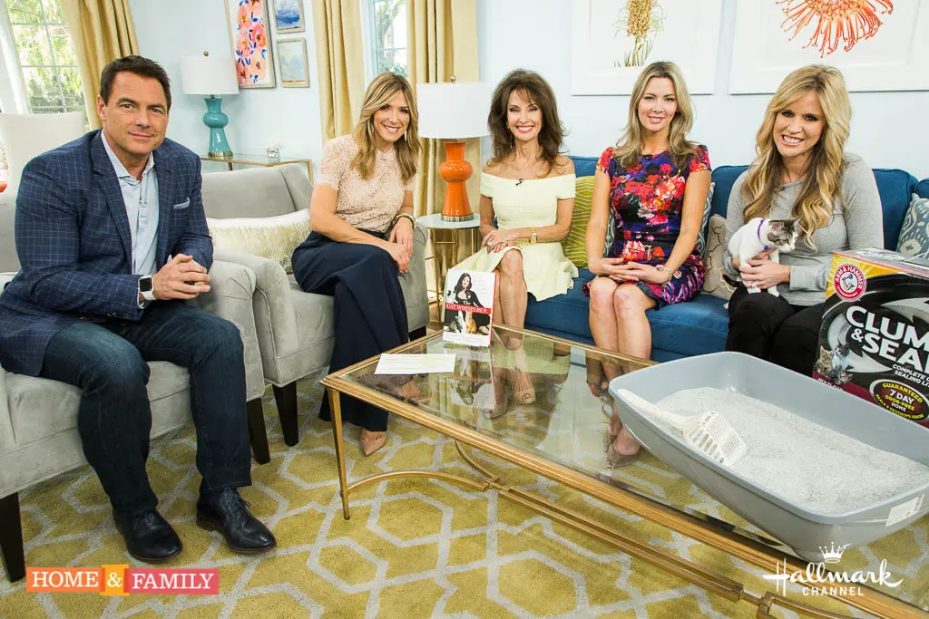 The Hallmark Channel’s Home and Family 2017 with co-host Susan Lucci